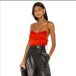 L’Academie Revolve Red Cami Tank Top